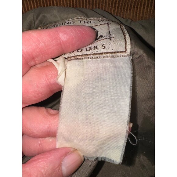 Vintage Walls Canvas Bomber Barn Chore Coat Insulated Trucker Jacket L Brown - Picture 12 of 12